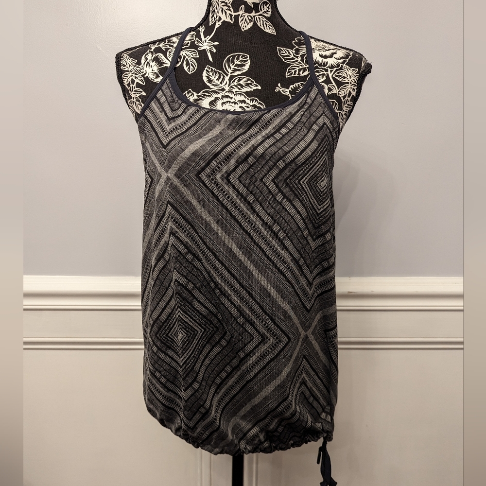 Fabletics Norwalk Tank top Racerback Black Stretch Size Xs/S